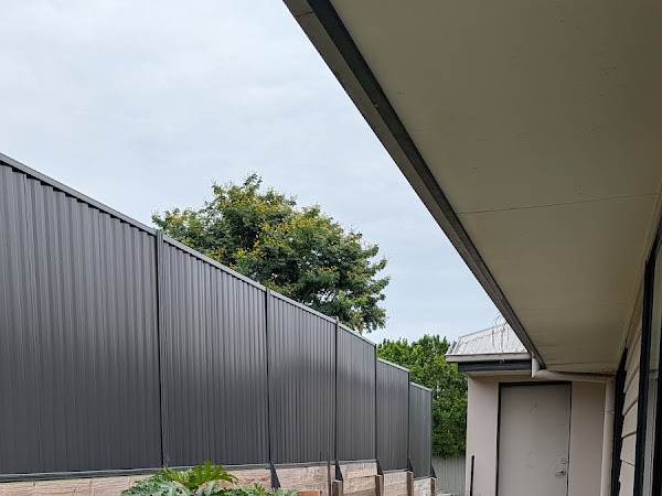 Colorbond fencing installation by Joel's Landscaping Solutions, Ipswich